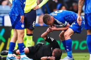 瓦尔迪吹停比赛！主裁受伤倒地不起，瓦尔迪替他吹响了哨声