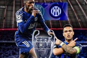 国米2-1巴黎，连胜领先冲击欧冠，CCTV5直播