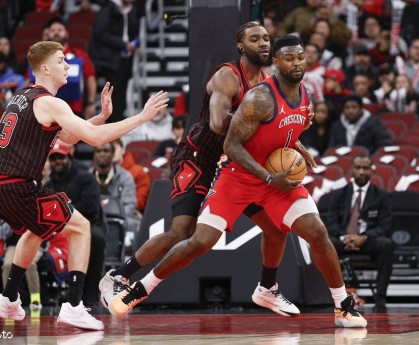 锡安复出18+6墨菲20+10 鹈鹕胜公牛